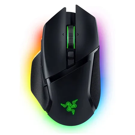 RAZER Basilisk V3 Pro Wireless Ergonomic Gaming Mouse ( RZ01-04620100-R3A1 ) ( 30000DPI / 11 Macro Buttom ) ( Black )