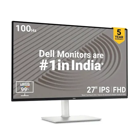 DELL 27 INCH (68.58CM) FHD MONITOR -S2725HS (SILVER)