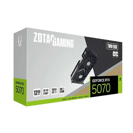 Zotac Gaming GeForce RTX 5070 Twin Edge OC 12GB GDDR7 Graphics Card (White)