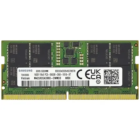 Samsung 16GB DDR5 RAM 5600MHz CL46 1Rx8 262 Pin Laptop Memory (Pulled Out)