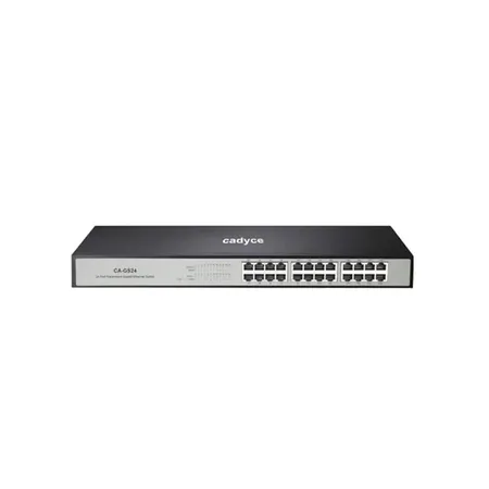 Cadyce CA-GS24 24-Port Gigabit Ethernet Switch 48Gbps Switching Capacity
