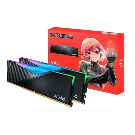 ADATA XPG Lancer RGB 32GB ( 16GBx2 ) 5200MHz DDR5 DDR5 RAM ( White ) ( CL38 )