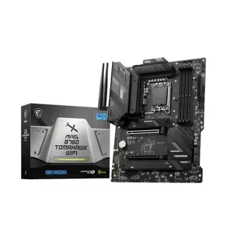 MSI MAG B760 Tomahawk WIFI DDR4 Intel Motherboard Supports Intel 12th , 13th & 14th Gen Processors