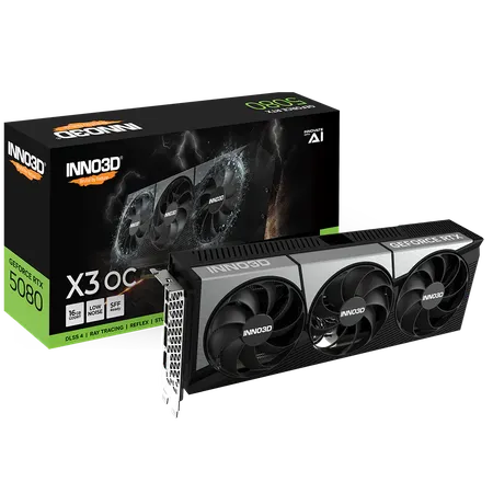 Inno3D GeForce RTX 5080 X3 OC 16GB - Black...