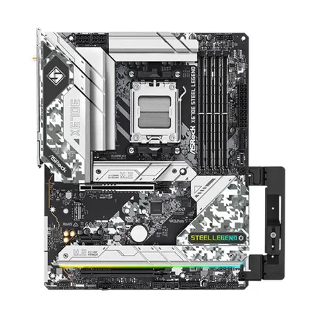 ASRock X670E Steel Legend Wi-Fi AMD X670E AM5 DDR5 ATX Motherboard