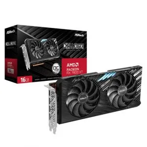 Asrock AMD Radeon RX 7800 XT Phantom Gaming 16GB OC Graphic Card RX7800XT PG 16GO