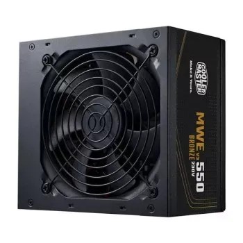 Cooler Master MWE Bronze 550 V3 550W ATX Non Modular Power Supply Unit - Black