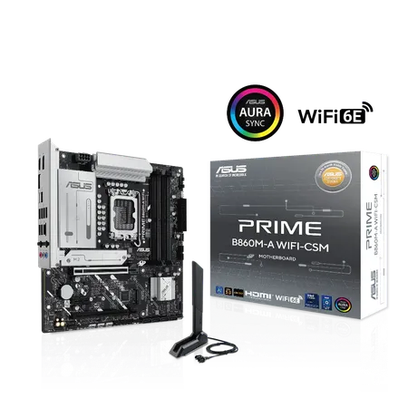 Asus Prime B860M-A WiFi-CSM LGA1851 M-Atx Motherboard (PRIME-B860M-A-WIFI-CSM)