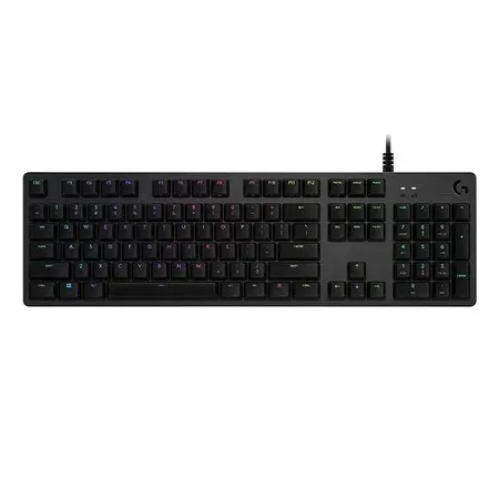 LOGITECH G512 RGB Full Size Mechanical Wired Gaming Keyboard ( GX Brown Tactile Switch ) ( Carbon )