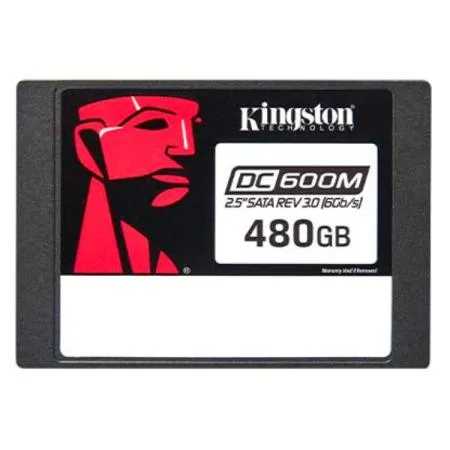 Kingston DC600M Series 480GB SSD 2.5” SATA Enterprise Server NAS Solid State Drive