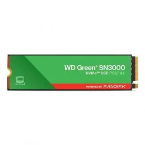 Western Digital WD Green SN3000 500GB M.2 NVMe Gen4 Internal SSD up to 5000MB/s Read Speed