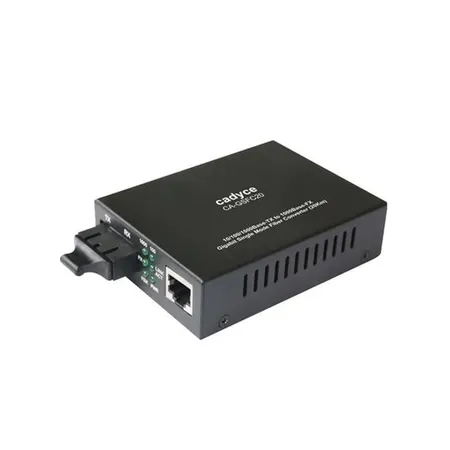 Cadyce CA-GSFC20 Gigabit Ethernet to Fiber Media Converter Up to 20Km