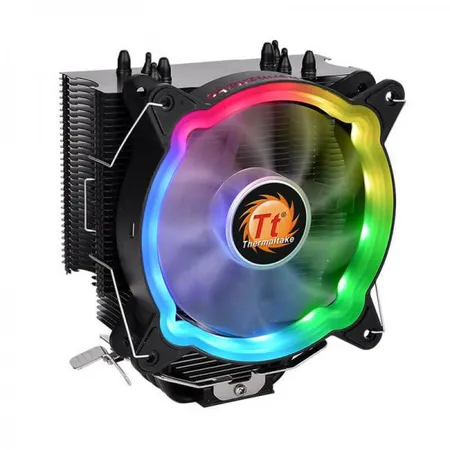 THERMALTAKE UX200 ARGB Lighting 120mm Single Tower Air Cooler (Black)
