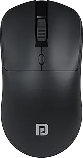 Portronics Toad 33 Wireless Mouse with 2.4 GHz Wireless Receiver, Adjustable Sensitivity, Ergonomic Design, for Laptops, Desktops PC, Mac (Black)