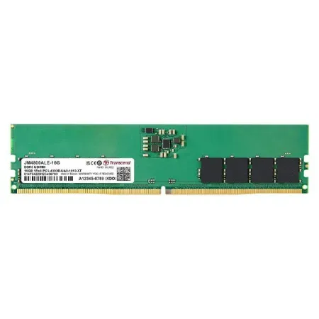 Transcend RAM 16GB DDR5 4800MHz CL40 (1Rx8) Desktop Memory – JM4800ALE-16G