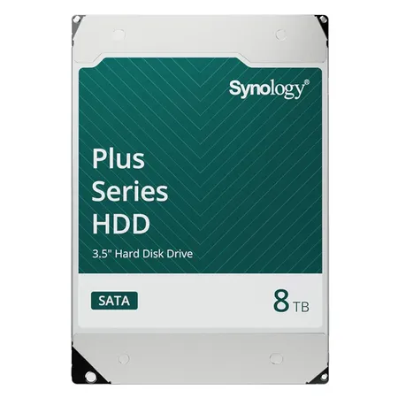 Synology HAT3320 8TB Plus Series NAS HDD 3.5" SATA III, 7200 RPM, Enterprise Grade Reliability
