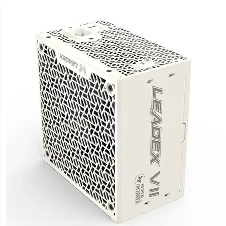 Super Flower Leadex VII XP 1000W 80+ Platinum, Cybenetics Platinum, Full Modular, ATX 3.1, W/12V-2 * 6 Cable (2x8pin – 16pin Native Cables), Power Supply, FDB Fan, SF-1000F14XP, White
