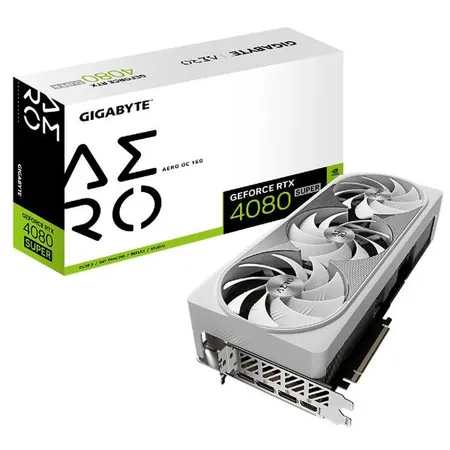 Gigabyte RTX 4080 Super Aero OC 16GB Graphics Card GV-N408SAERO OC-16GD