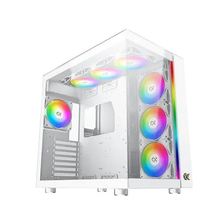 Xigmatek Endorphin Ultra Arctic ARGB White E-ATX Mid Tower Case