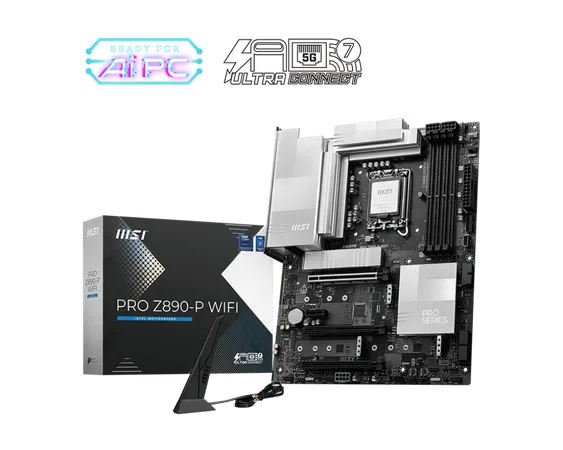 Msi Pro Z890-P WiFi LGA1851 ATX Motherboard