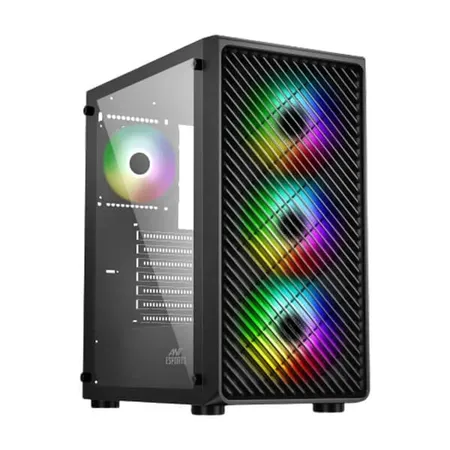 ANT ESPORTS 211 Air ARGB ATX Mid Tower Cabinet (Black)