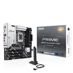 Asus Prime Z890M Plus WIFI CSM DDR5 mATX Intel Motherboard Supports Core Ultra Processors (Series 2) LGA1851 Socket