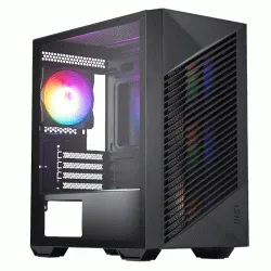 MSI PRO FORGE M050A M-ATX Mini Tower Cabinet (Black)