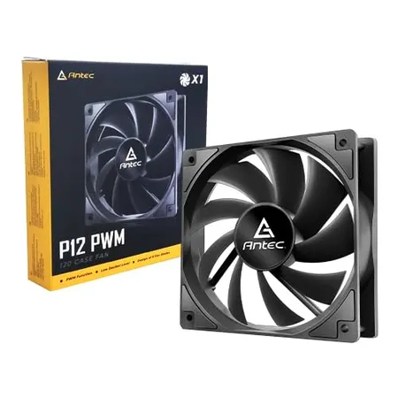 ARCTIC P12 PWM PST A-RGB 120mm CPU Case Cooling Fan with 0dB Technology - Black