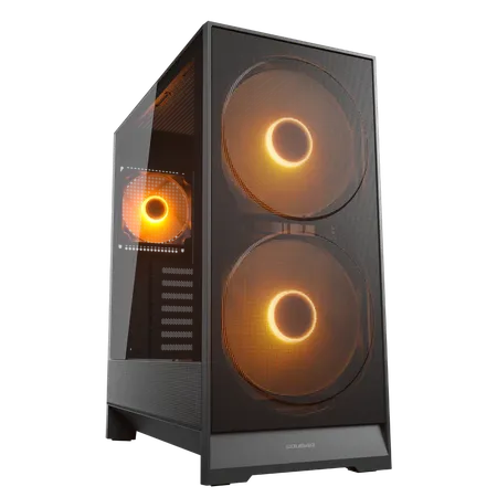 COUGAR Airface 180 ARGB ATX Mid Tower Cabinet ( Black )