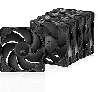 ARCTIC P14 Pro PST | 5 Pack - Powerful Premium Fan | 140 mm PWM Fan with Y-Cable Splitter | 400-2500 RPM | 0 RPM <5% PWM | Fluid Dynamic Bearing | 4-Pin - Black