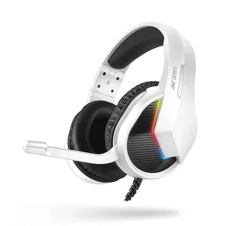 ANT ESPORTS H1100 Pro RGB USB Wired Gaming Headphone ( White) ( PC / Playstation / XBox )