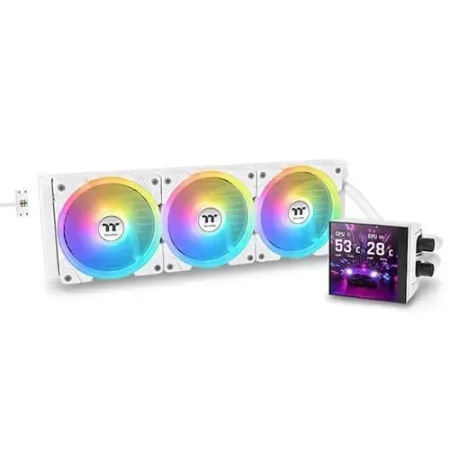 Thermaltake MAGFloe 360 Ultra ARGB Sync AIO Liquid Cooler Snow Edition (CL-W433-PL12SW-A)