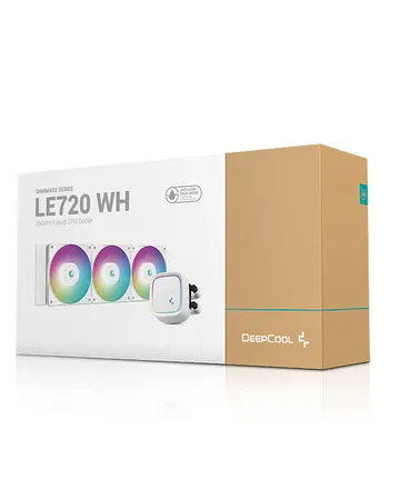 DEEPCOOL GAMMAXX LE720 WHITE ARGB 360MM CPU LIQUID COOLER (R-LE720-WHAMMN-G-1)