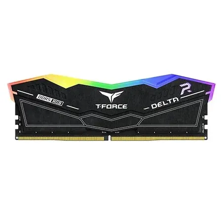 TeamGroup Delta RGB Single 32GB (1x32GB) 6000 MHz DDR5 CL38 Black Memory FF3D532G6000HC38G01