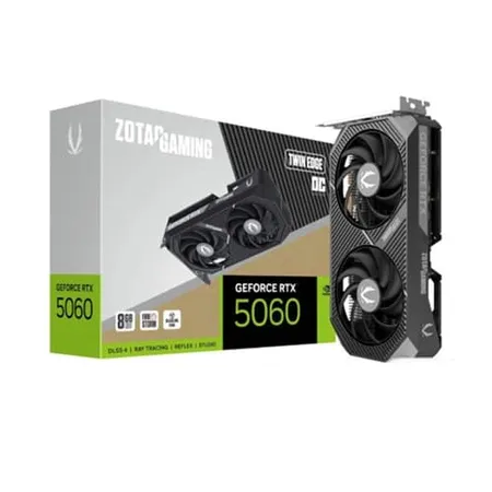 ZOTAC Gaming RTX 5060 Twin Edge OC 8GB GDDR7 Graphics Card