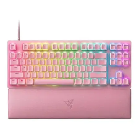 Razer Huntsman V2 Quartz Tenkeyless RGB Gaming Keyboard