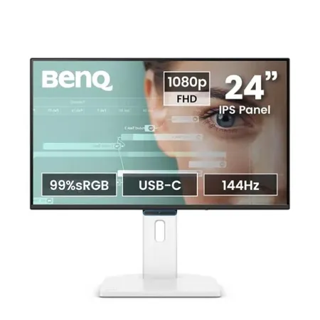 BenQ GW2490TC 24″ IPS 144Hz FHD Eye-Care Monitor (White)