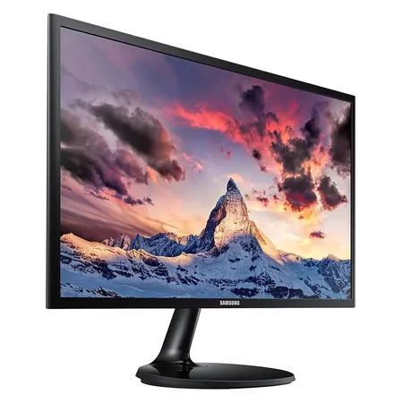 SAMSUNG LS24F350FHNXZA 23.5 Inch FHD 60Hz IPS Panel 72% SRGB 4MS AMD Freesync Gaming Monitor