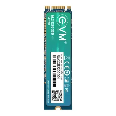 EVM 512GB M.2 NVMe Gen3 Solid State Drive ( SSD )