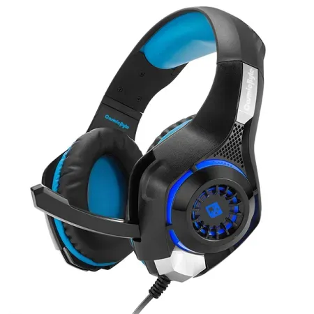 Cosmic Byte GS410 Headphones with Mic and for PS4, Xbox One, Laptop, PC, iPhone and Android Phones – Blue