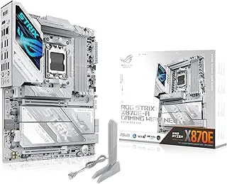 ASUS ROG Strix X870E-A Gaming WIFI7 NEO, AMD ATX Motherboard, 16+2+2 Power Stages, DDR5 Slots, Four M.2 Slots, PCIe? 5.0 with Full Support for Next-gen GPUs, WiFi 7, Dual USB4
