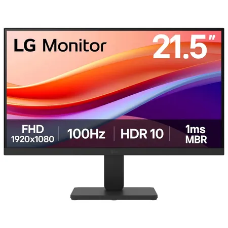 LG Monitor 22U401A-B, 22", Full HD 1080p, 100Hz, 5ms GtG, VA Panel Monitor