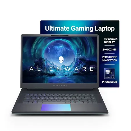 Dell Alienware New 16 Area-51 Gaming Laptop, AI Enabled Core Ultra 9 275HX Processor, 64GB DDR5, 2TB SSD, RTX 5090, 24 GB GDDR7 Graphics, 16.0" WQXGA 240Hz 500 nits Display, Liquid Teal Color, 3.4kg