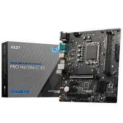 MSI PRO H610M-C EX DDR5 LGA 1700 M-ATX Motherboard