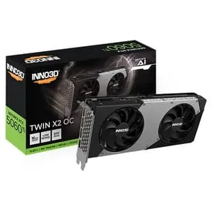 INNO3D RTX 5060 Ti Twin X2 OC 16GB GDDR7 Graphics Card (N506T2-16D7X-191073N)