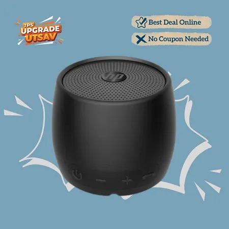 HP 360 Portable Bluetooth 5 Speaker with IP54 Rating and Built-in Microphone
