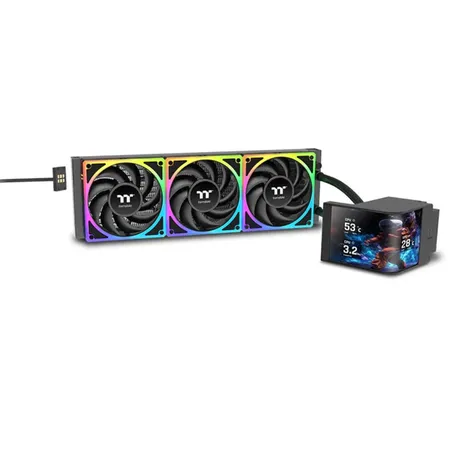 THERMALTAKE Magcurve 360 Ultra ARGB Sync 360mm CPU Liquid Cooler ( Black )