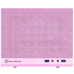 Silverstone SG13 Mini ITX Tower Case Pink (SST-SG13P)