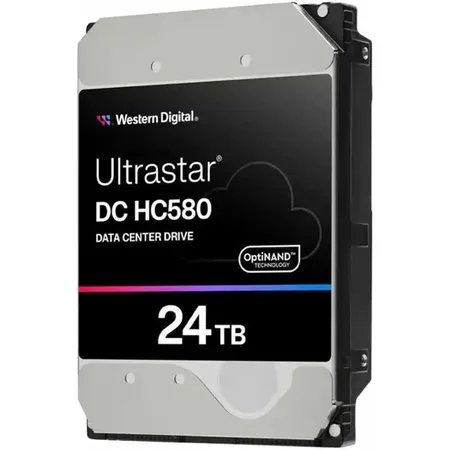Western Digital Ultrastar DC HC580 24TB 3.5" SATA 7200RPM Enterprise & NAS HDD