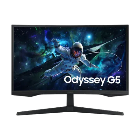 Samsung Odyssey G5 27" QHD 2K 165Hz 1ms with AMD FreeSync Premium Gaming Monitor